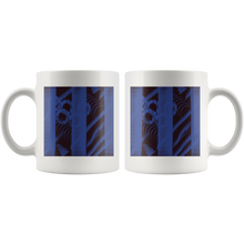 Load image into Gallery viewer, Mug "Black & Blue" Custom Printed Mug
