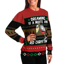 Load image into Gallery viewer, Sweatshirt "White and Red Christmas"