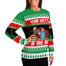 Load image into Gallery viewer, Ugly Xmas sweatshirt, Ugly Christmas sweatshirt, Ugly Christmas sweater, Ugly holiday sweatshirt