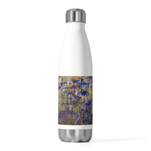 Load image into Gallery viewer, Bottle/Tumbler &quot;Blue &amp; Gold Splash&quot; Custom Print - 20oz Insulated Bottle
