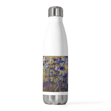 Load image into Gallery viewer, Bottle/Tumbler "Blue & Gold Splash" Custom Print - 20oz Insulated Bottle