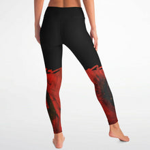 Load image into Gallery viewer, Leggings "Asian Influence" Custom Printed Leggings