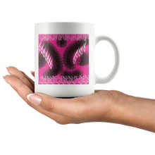 Load image into Gallery viewer, Mug "Fuchsia Delight" Custom Printed Mug