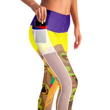 Load image into Gallery viewer, Activewear, leggings, yoga pants, yoga leggings, exercise leggings, pockets leggings, pocket leggings