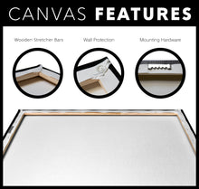 Load image into Gallery viewer, Canvas "TURQUOISE A" Custom Print Canvas
