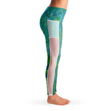 Load image into Gallery viewer, Activewear, leggings, yoga pants, yoga leggings, exercise leggings, pockets leggings, pocket leggings