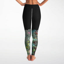 Load image into Gallery viewer, Leggings solids "Motion" Custom Printed Leggings
