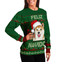 Load image into Gallery viewer, Ugly Xmas sweatshirt, Ugly Christmas sweatshirt, Ugly Christmas sweater, Ugly holiday sweatshirt