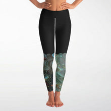 Load image into Gallery viewer, Leggings solids "Motion" Custom Printed Leggings