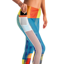 Load image into Gallery viewer, Activewear, leggings, yoga pants, yoga leggings, exercise leggings, pockets leggings, pocket leggings