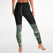 Load image into Gallery viewer, Leggings solids "Motion" Custom Printed Leggings