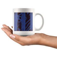 Load image into Gallery viewer, Mug "Black & Blue" Custom Printed Mug