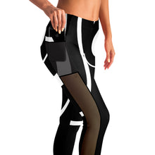 Load image into Gallery viewer, Activewear, leggings, yoga pants, yoga leggings, exercise leggings, pockets leggings, pocket leggings