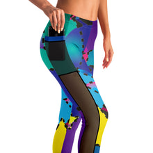 Load image into Gallery viewer, Activewear, leggings, yoga pants, yoga leggings, exercise leggings, pockets leggings, pocket leggings