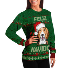 Load image into Gallery viewer, Ugly Xmas sweatshirt, Ugly Christmas sweatshirt, Ugly Christmas sweater, Ugly holiday sweatshirt