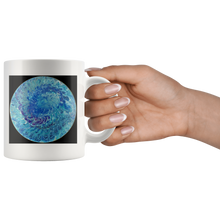 Load image into Gallery viewer, Mug "Blue Planet" Custom Printed Mug