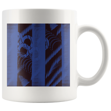 Load image into Gallery viewer, Mug "Black & Blue" Custom Printed Mug