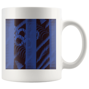 Mug "Black & Blue" Custom Printed Mug
