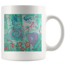 Load image into Gallery viewer, Mug "Purple Heart" Custom Printed Mug