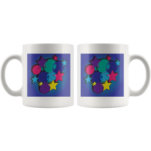 Load image into Gallery viewer, Mug "Discs & Stars" Custom Printed Mug