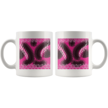 Load image into Gallery viewer, Mug "Fuchsia Delight" Custom Printed Mug