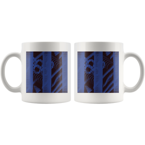 Mug "Black & Blue" Custom Printed Mug