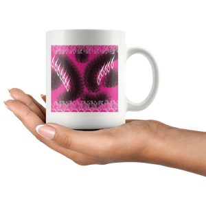 Mug "Fuchsia Delight" Custom Printed Mug