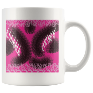 Mug "Fuchsia Delight" Custom Printed Mug