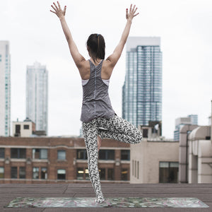 Yoga Mat Suede Anti-slip "Be Fabulous" Custom Print
