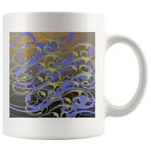 Load image into Gallery viewer, Mug &quot;Swirly A&quot; Custom Printed Mug
