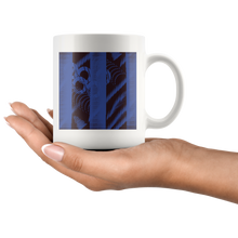 Load image into Gallery viewer, Mug &quot;Black &amp; Blue&quot; Custom Printed Mug
