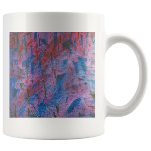 Mug "Raspberry & Blue" Custom Printed Mug