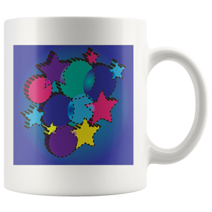 Mug "Discs & Stars" Custom Printed Mug