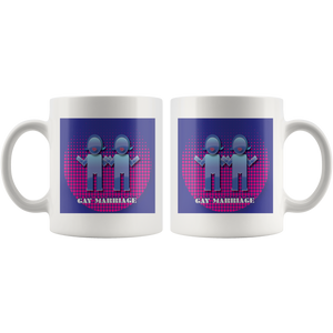 Mug "Gay Marriage Girls" Custom Printed Mug