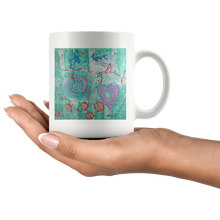 Load image into Gallery viewer, Mug &quot;Purple Heart&quot; Custom Printed Mug
