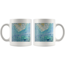 Load image into Gallery viewer, Mug &quot;Summer Waves&quot; Custom Printed Mug
